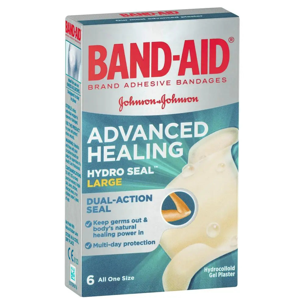 Advanced Healing Bandaids Large - Box (6) Johnson & Johnson