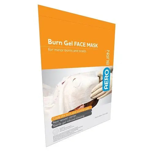 Aeroburn Burn Gel Facial Mask 30cm x 40cm - Each Aero Healthcare