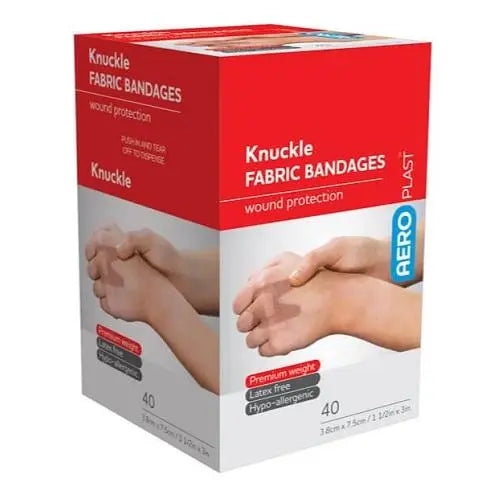 Aeroplast Knuckle Dressing 7.5cm x 3.8cm - Box (40) Aero Healthcare