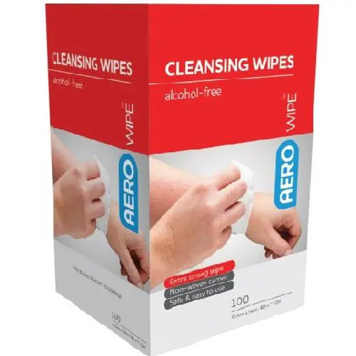 Aerowipe 1% Cetrimide, 0.02% Chlorhex (alcohol free) swabs - Box (100) OTHER
