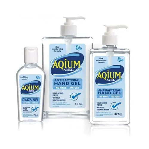 Aqium Hand Sanitiser 60ml - Each Ego