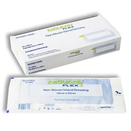 Asguard Dressing 7.5cm x 5cm - Box (50) Sentry Medical