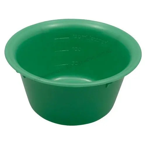 Autoclavable Plastic Bowl 100mm, 150ml Green - Each OTHER