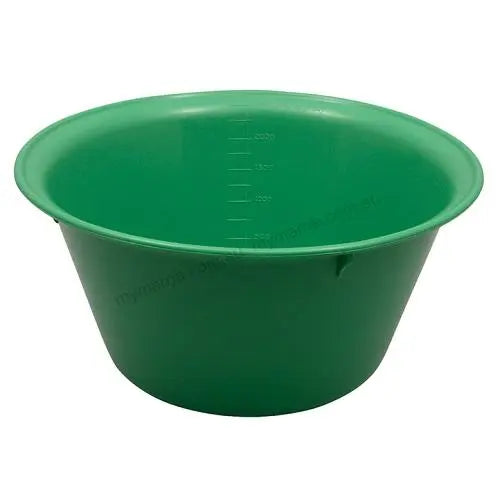 Autoclavable Plastic Bowl 240mm, 2500ml Green - Each OTHER