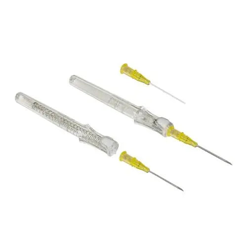 BD Insyte Autoguard BC Cannula Yellow 24G x 19mm (382512) - Box (50) BD