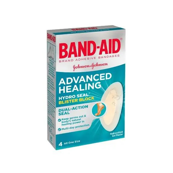 Bandaid Advance Healing (Blister Block) Regular - Box (4) Johnson & Johnson