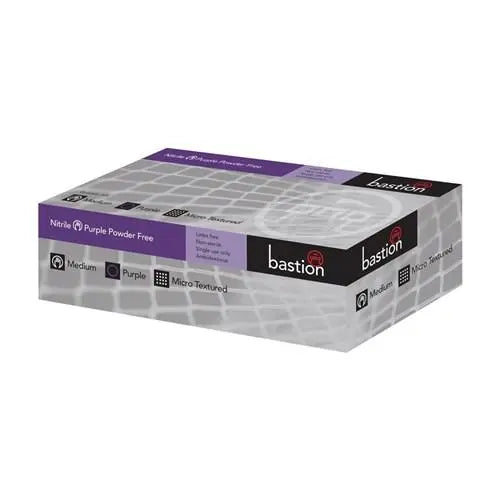 Bastion Nitrile Glove P/F Purple Cytotoxic Extra Large - Carton (1000) Bastion