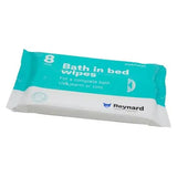 Bath In Bed Wipes 33cm x 23cm - Pack (8) Reynard