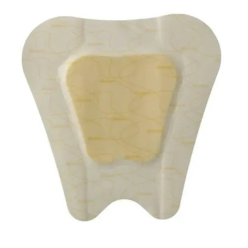 Biatain Shaped Adhesive - Sacral Foam Dressing 23 x 23cm - Box (5) Coloplast
