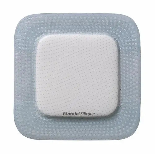 Biatain Silicone Adhesive Foam 12.5cm x 12.5cm - Box (10) Coloplast