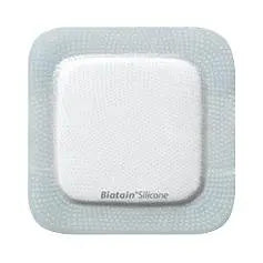 Biatain Silicone Adhesive Foam Dressing 10cmx10cm - Box (10) Coloplast