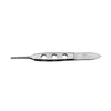 Bishop-Harman Eye Forceps 0.8mm Tip 1x2 Teeth 8.5cm HIPP Hipp