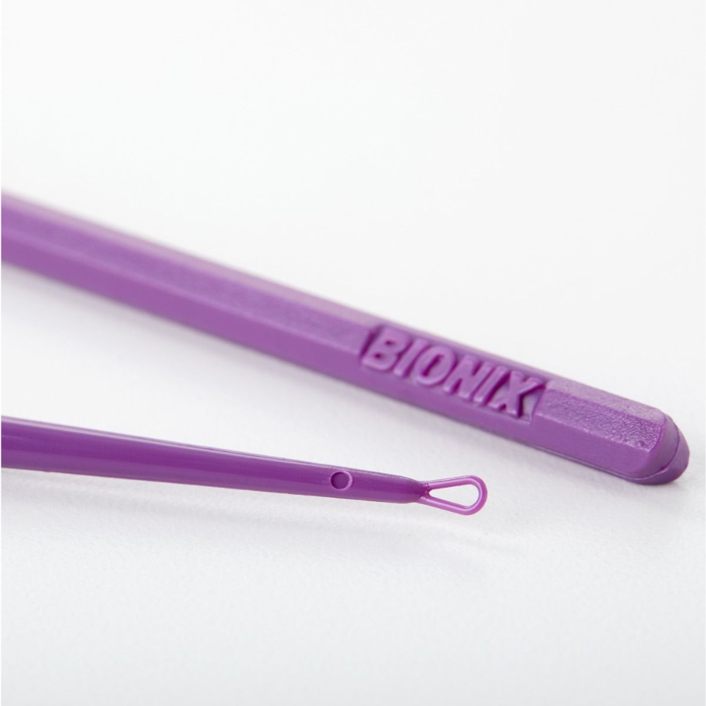 Bionix Safe Ear Curette Purple 3mm VersaLoop - Box (50)