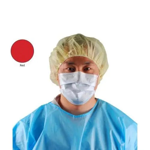 Owear Beret / Bouffant Cap Red - Box (250) Sentry Medical