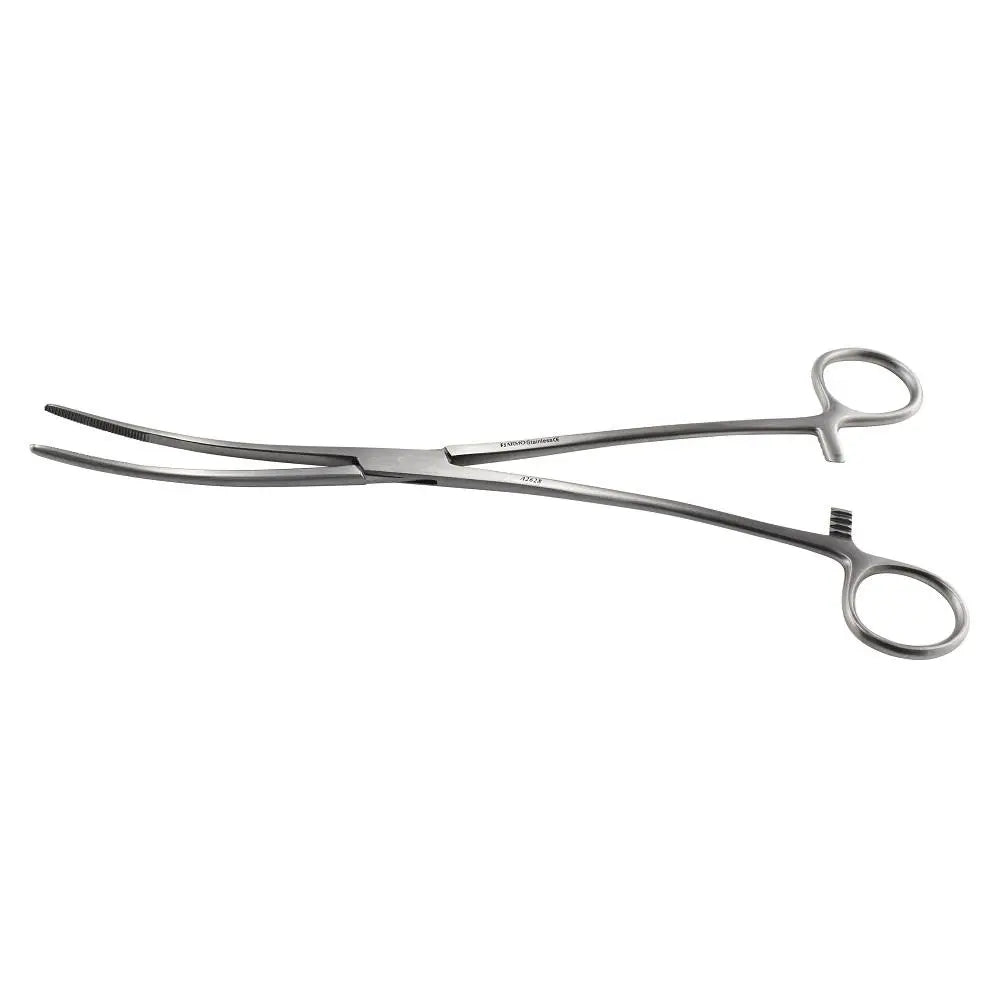 Bozemann Uterine Forceps Dressing Serrated Curved 25cm ARMO Armo