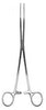 Bozemann Uterine Forceps Dressing Serrated Curved 25cm HIPP Hipp