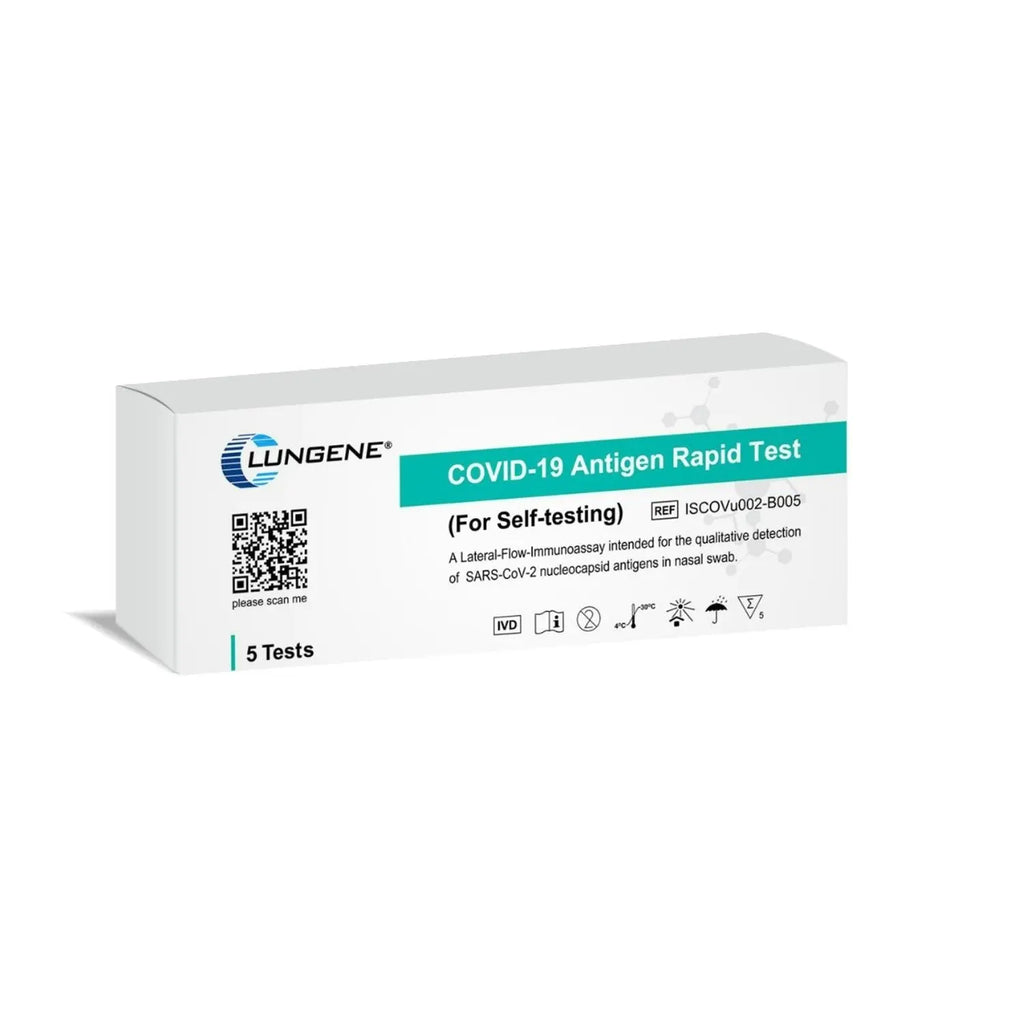 C Lungene Covid-19 RAT Rapid Antigen Test Kit (5) Clungene