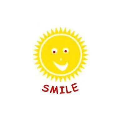 Childrens Reward Smile Sticker 40mm Circular - Roll (250) OTHER