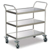 Classic 3 Tier Multi Purpose Trolley Stainless Steel OTHER