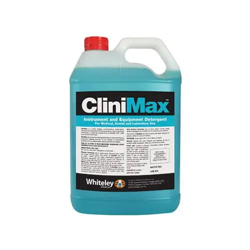 CliniMax Instrument & Equipment Detergent 5L - Each Whiteley