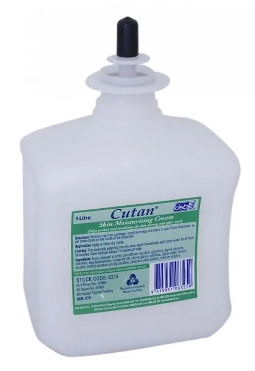 Cutan Moisturising Cream 1L - Carton (6) SC Johnson Professional