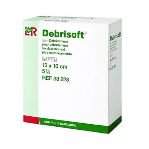 Debrisoft Monofilament Fibre Pad 10cm x 10cm - Box (5) Lohmann & Rauscher
