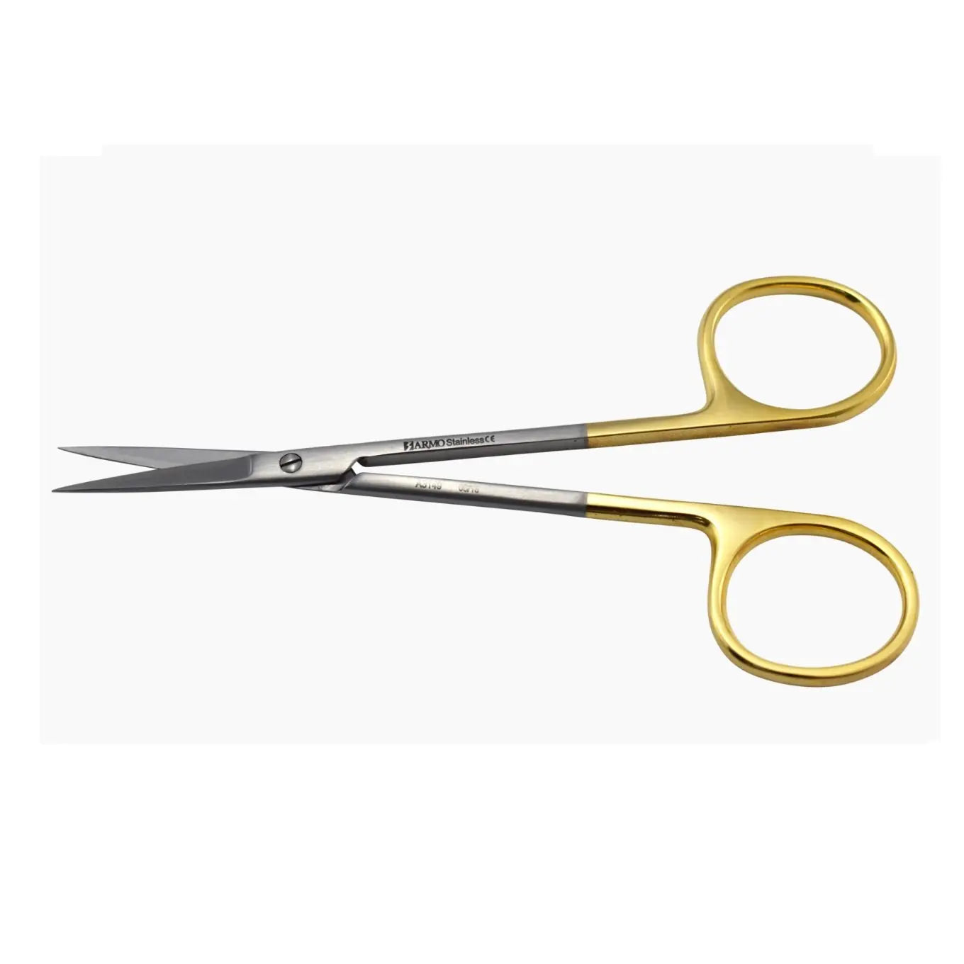 Iris Scissors Tungsten Carbide Straight 11cm (Dissecting/Delicate) ARMO Armo