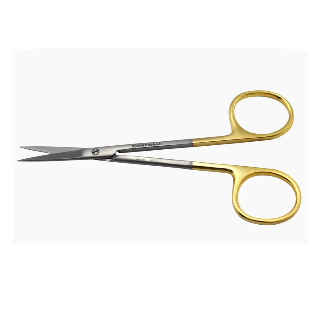 Iris Scissors Tungsten Carbide Straight 11cm (Dissecting/Delicate) ARMO Armo