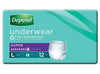 Depend Super Unisex Underwear Large - Carton (12x4) Depend