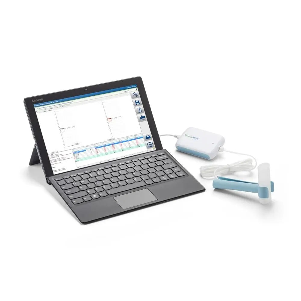 Diagnostic Cardiology Suite Spirometry with Calibration Syringe Welch Allyn