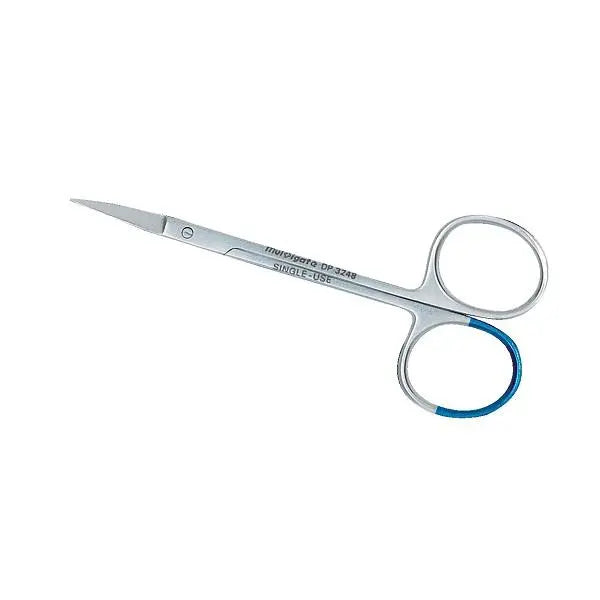 Disposable Iris Scissors 11.5cm Curved Sterile - Each Multigate