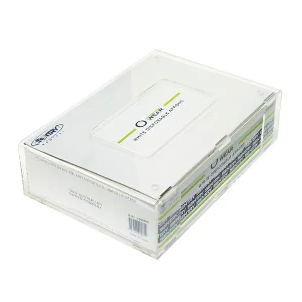 Disposable Plastic Aprons 610mm x 1220mm - Box (100) Sentry Medical