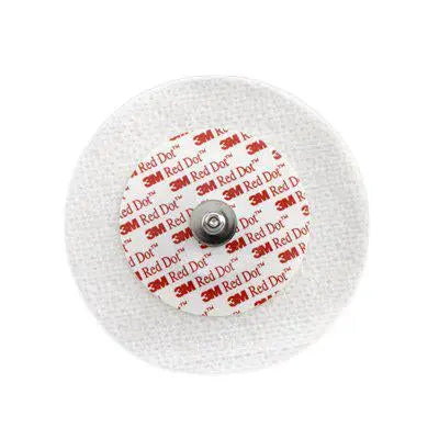 ECG Electrode Red Dot Soft Cloth - Pack (50) 3M