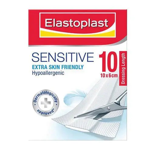 Elastoplast Sensitive 6cm x 10cm - Box 10 Elastoplast