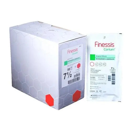 Finessis Corium Surgical Glove Size 8.5 - Box (50) Finessis