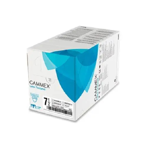 GAMMEX®Latex Textured #6.5 - Box (50 Pairs) Ansell