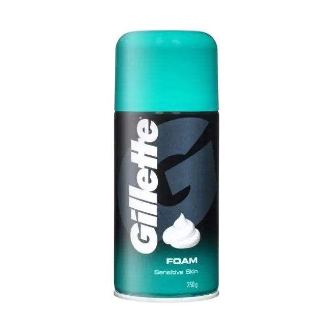 Gillette Shaving Foam Sensitive Skin 250g - Each Gillette