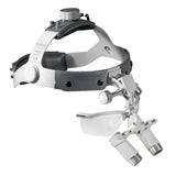 HEINE HRP Binocular Loupe 3.5x Set 420mm + i-View on Professional Headband + S-GUARD HEINE