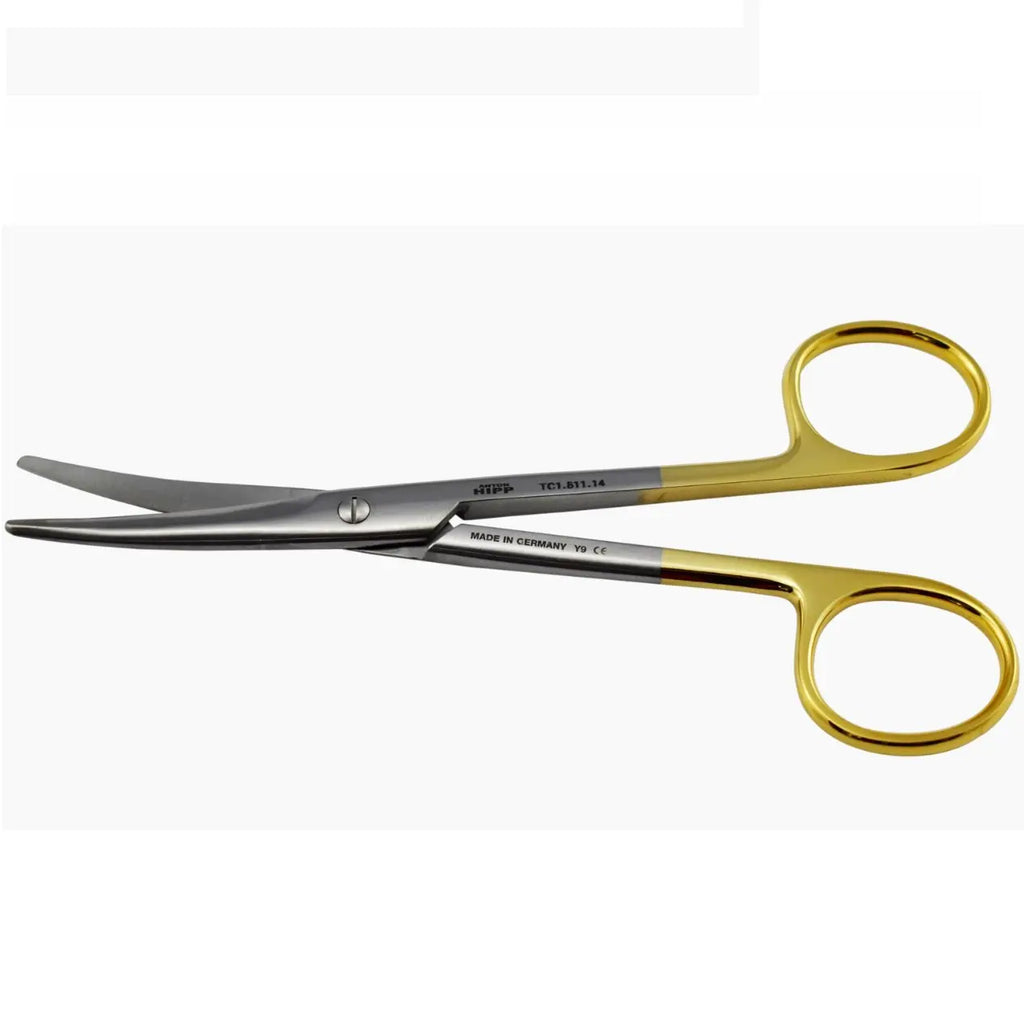 HIPP Mayo Scissors Curved Tungsten Carbide 14.5cm - Each Hipp