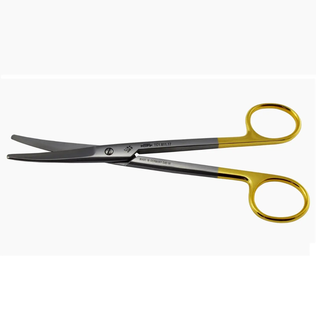 HIPP Mayo Scissors Curved Tungsten Carbide 17cm - Each Hipp