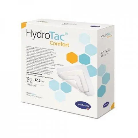 HydroTac Comfort Adhesive (With Border) 8cm x 15cm -Box (10) Hartmann