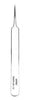 Entomogical/Jeweller's Forceps No.5 Super Fine Straight 11cm ARMO Armo