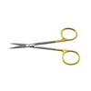KLINI Tungsten Carbide Iris Scissors Straight 11 cm Klini