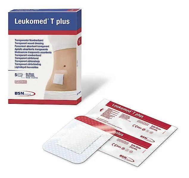 LEUKOMED T Plus Sterile 5cm X 7.2cm Transparent - Box (50) Essity