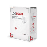 LOGIFOAM Silicone Foam Dressing with Border 10cm x 10cm - Box (10) Medilogic