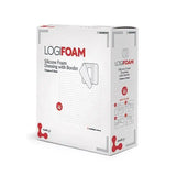 LOGIFOAM Silicone Foam Dressing with Border 7.5cm x 7.5cm - Box (10) Medilogic