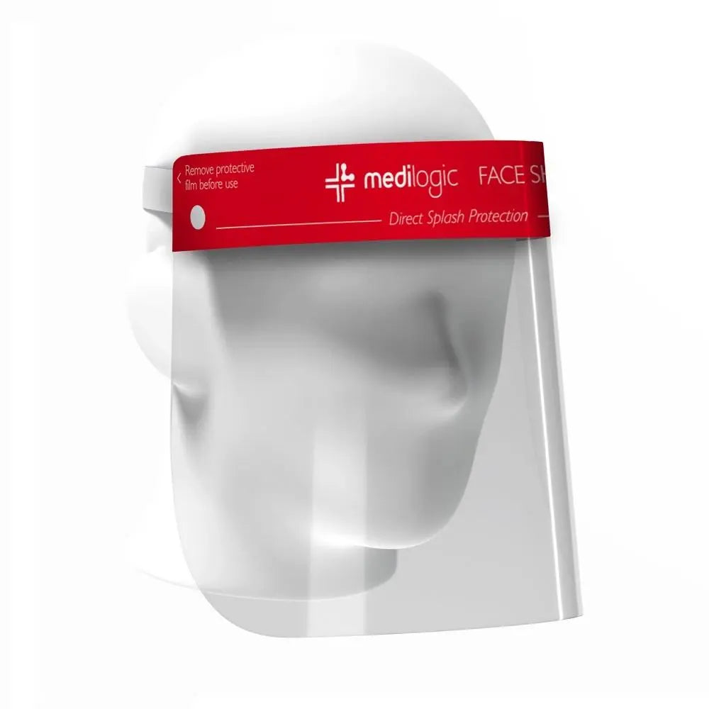 LOGIGUARD Disposable Full Face Shield - Each MEDILOGIC