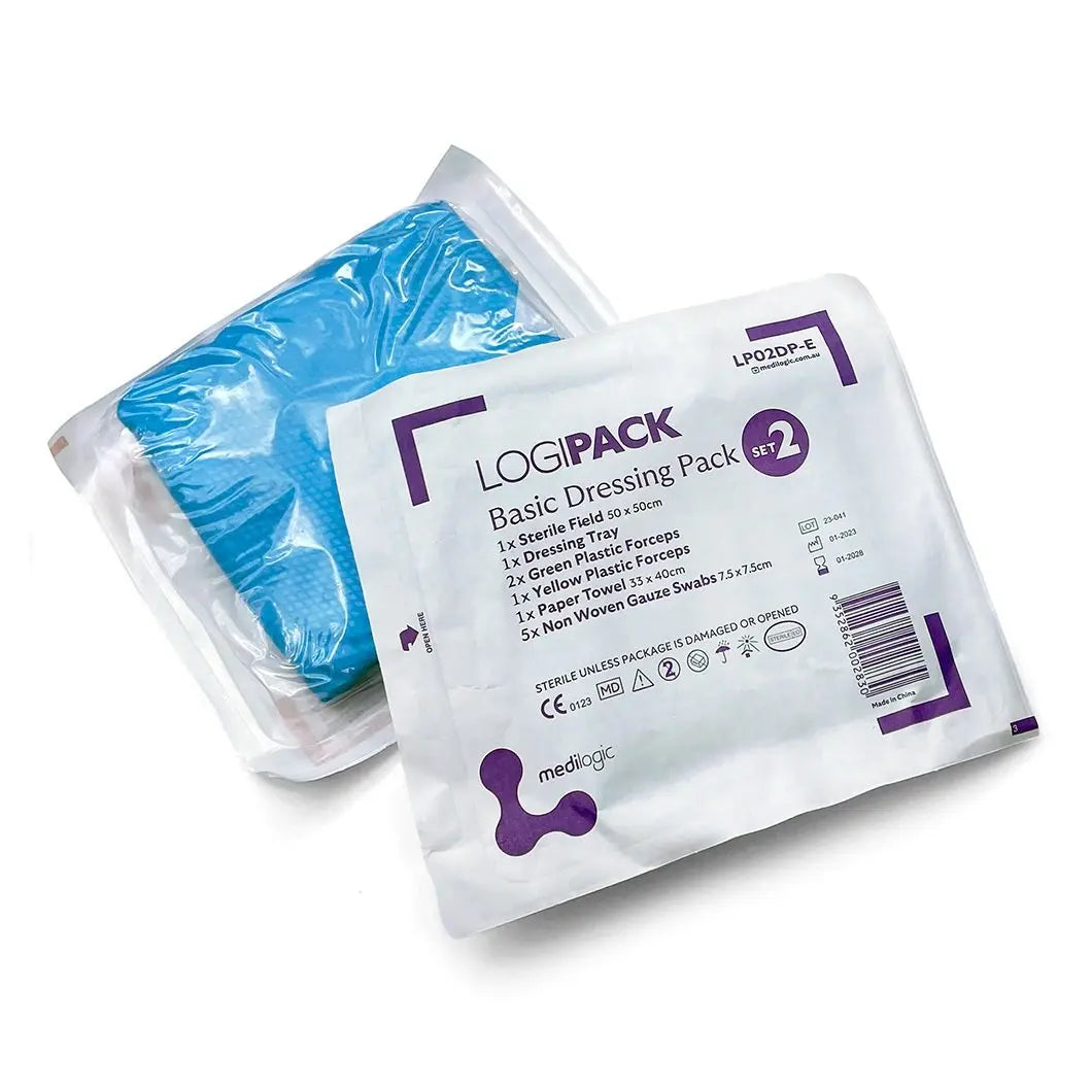 LOGIPACK Basic Dressing Pack Set 2 - Each Medilogic