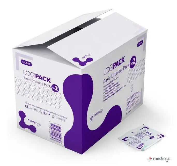 LOGIPACK Basic Dressing Pack Set 2 - Pack (20) MEDILOGIC