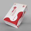 LOGIROLL HD Paper Sheet Non-Perforated 54cm x 80m Carton (6) Medilogic